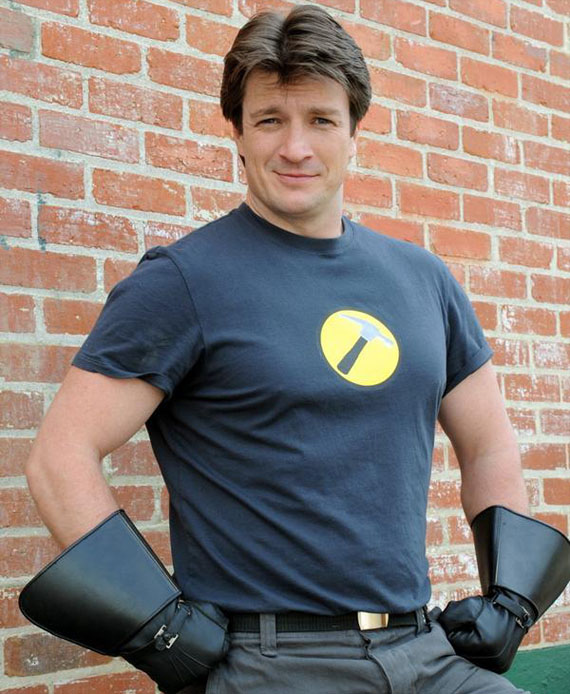 Nathan Fillion, Captain Hammer, Dr. Horrible's Sing-Along Blog